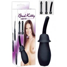 Bad Kitty klizmas baloniņš ar maināmiem uzgaļiem