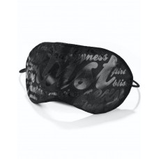 Bijoux Indiscrets Blind Passion melns acu apsējs